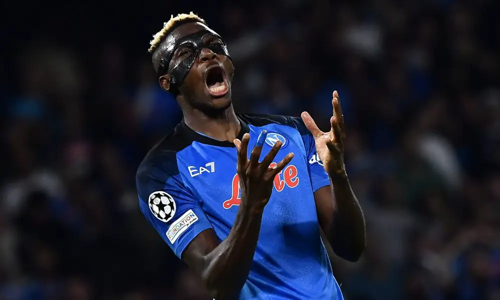 Tottenham Hotspur are exploring negotiations for Napoli striker Victor Osimhen.
