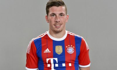 Pierre-Emile Hojbjerg during his time at Bayern Munich.