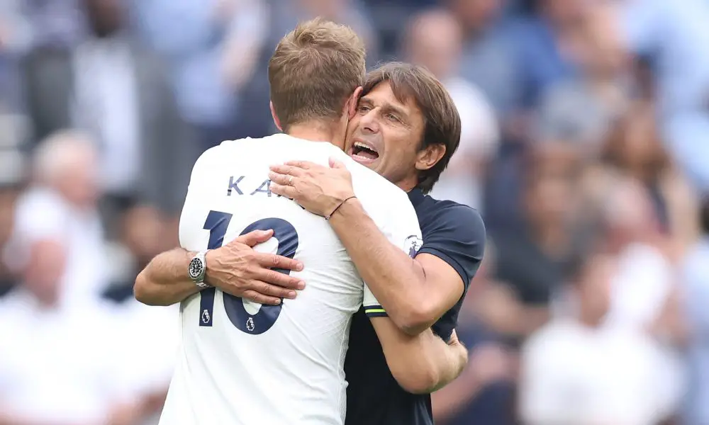 “He’ll have conversations”- Tottenham star Harry Kane responds to question about Antonio Conte’s future
