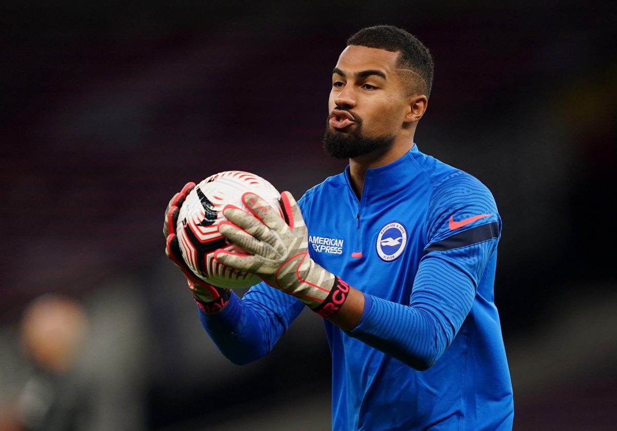 Brighton and Hove Albion shot-stopper Robert Sanchez 'free to leave' amidst Tottenham Hotspur links. 