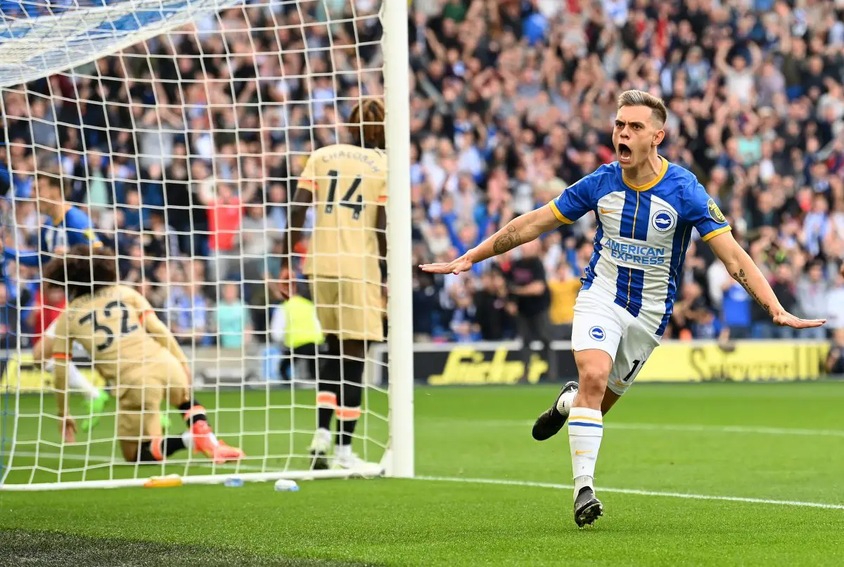 Tottenham Hotspur submit verbal offer for Leandro Trossard. (Photo by GLYN KIRK/AFP via Getty Images)