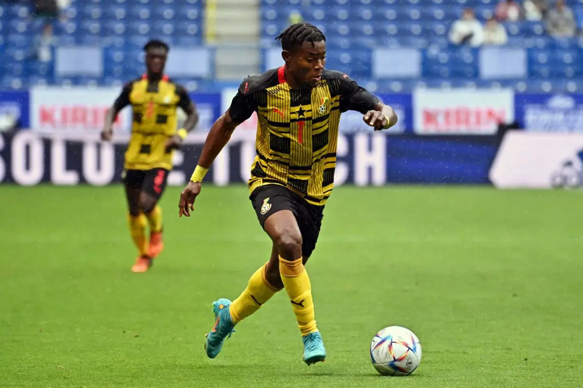 Tottenham Hotspur could battle Manchester United and Everton for Ghana star Abdul Fatawu Issahaku