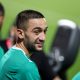 Morocco's midfielder Hakim Ziyech attends a training session at Al Duhail SC in Doha on November 19, 2022, ahead of the Qatar 2022 World Cup football tournament.