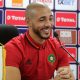 Morocco's forward Nordin Amrabat attends a press conference in the capital Cairo, on June 30, 2019, on the eve of the 2019 Africa Cup of Nations (CAN) Group A football match between South Africa and Morocco. (Photo by Nader Nabil / AFP) (Photo by NADER NABIL/AFP via Getty Images)