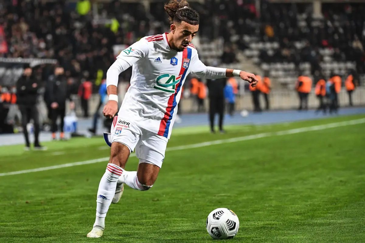 Newcastle United leapfrog Tottenham Hotspur in Malo Gusto race. 
(Photo by Bertrand GUAY / AFP) (Photo by BERTRAND GUAY/AFP via Getty Images)