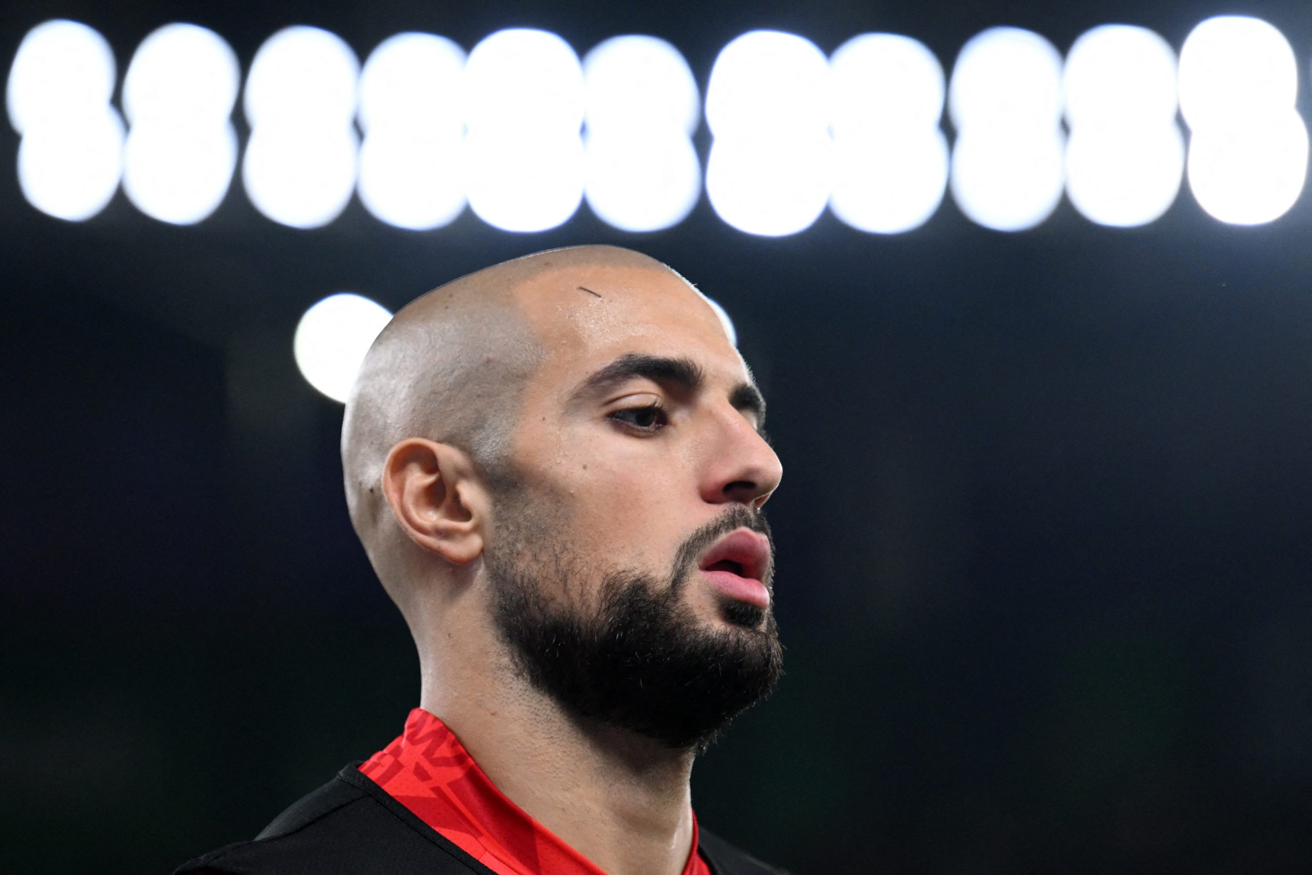 Morocco's Sofyan Amrabat on Tottenham Hotspur's radar.