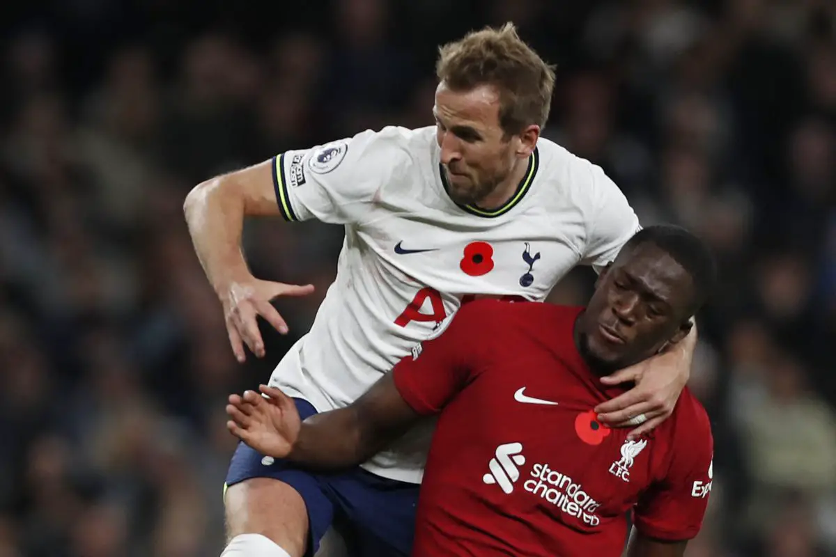 Ibrahima Konate hails Tottenham Hotspur striker Harry Kane before England vs France.