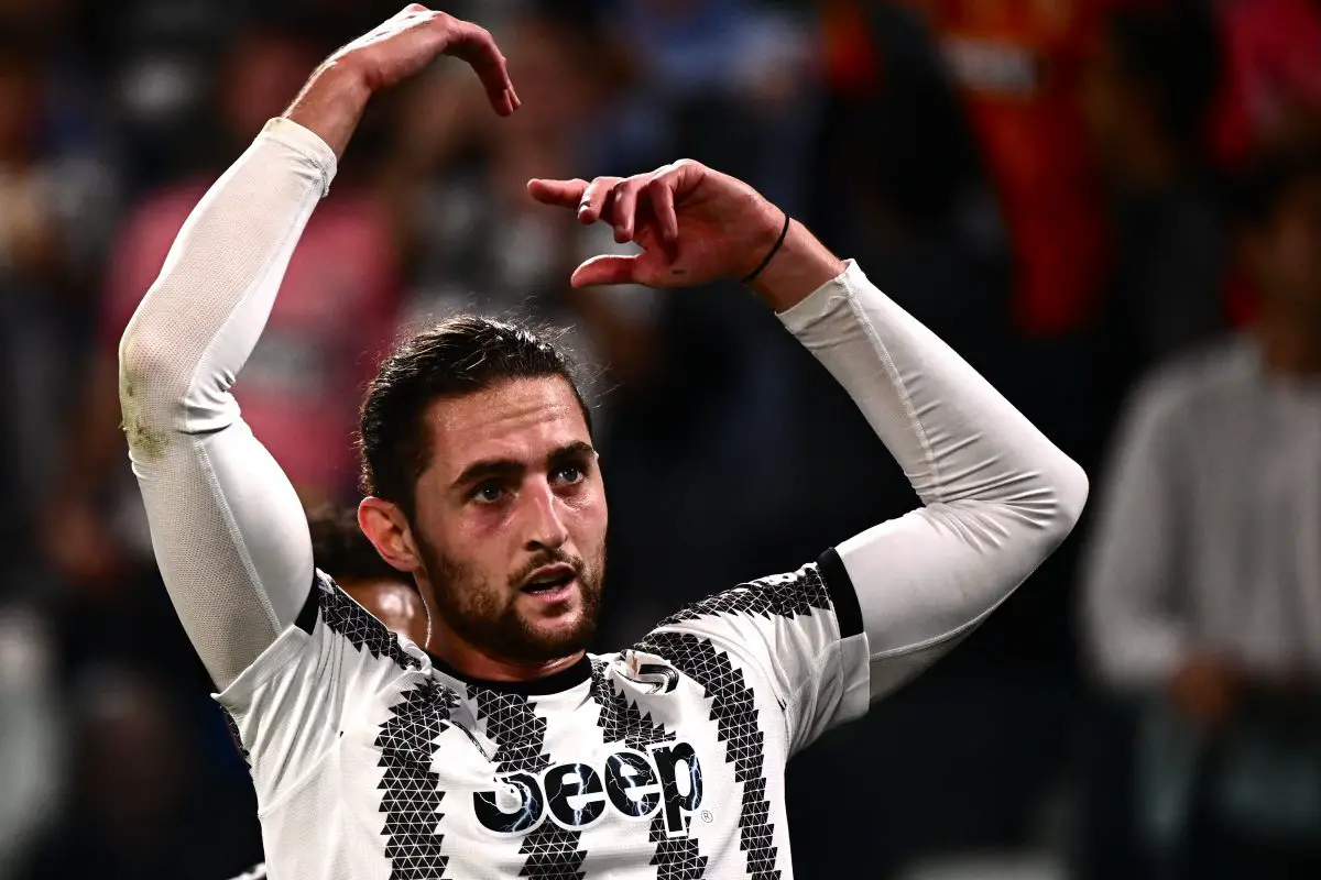 Tottenham, Arsenal and Liverpool to battle for Juventus midfielder Adrien Rabiot.  (Photo by MARCO BERTORELLO/AFP via Getty Images)