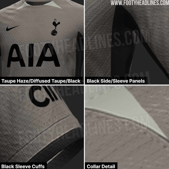 Tottenham Hotspur 2023/24 Nike Third Kit - FOOTBALL FASHION