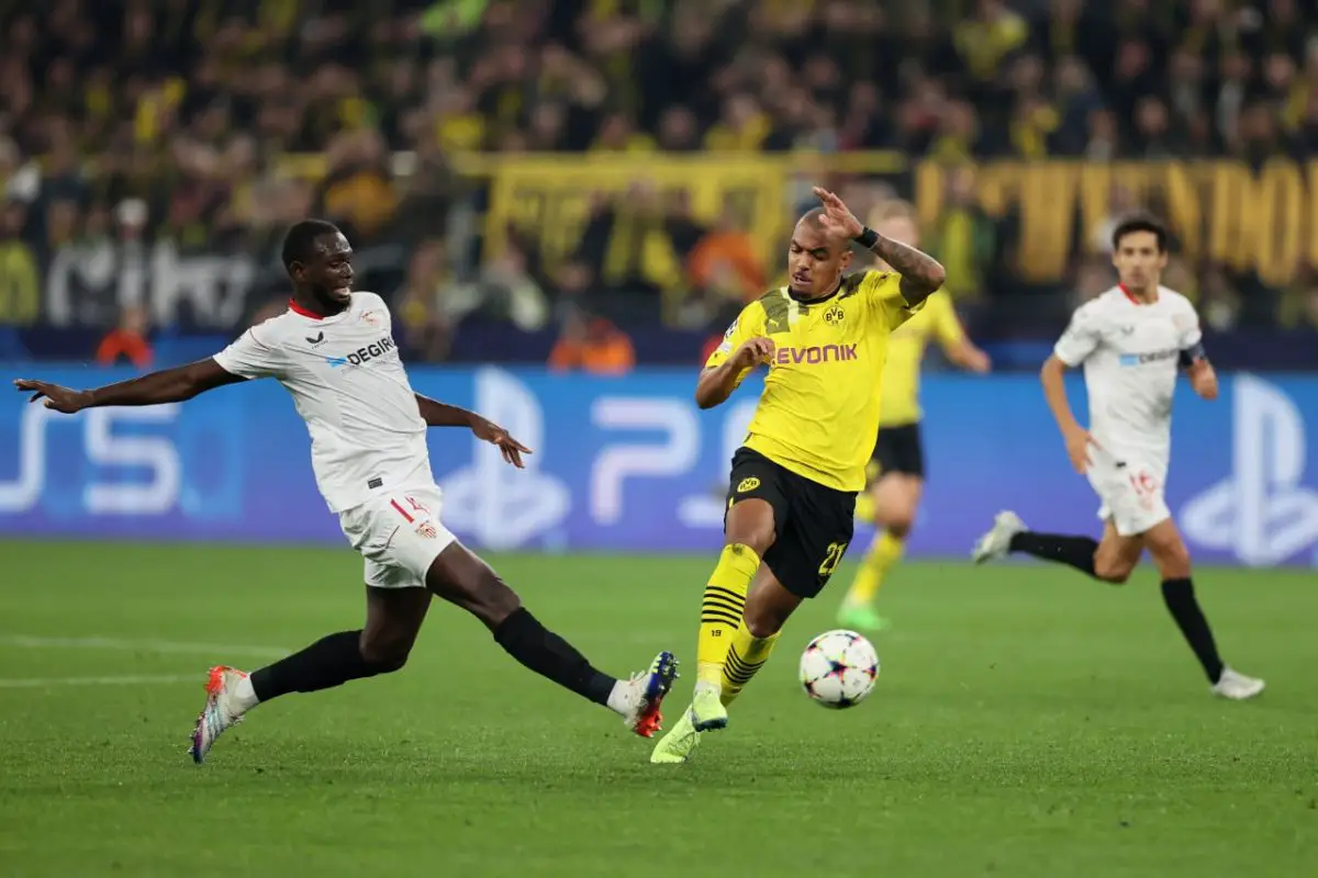 Transfer News: Tottenham Hotspur eyeing Borussia Dortmund winger Donyell Malen. (Photo by Martin Rose/Getty Images)
