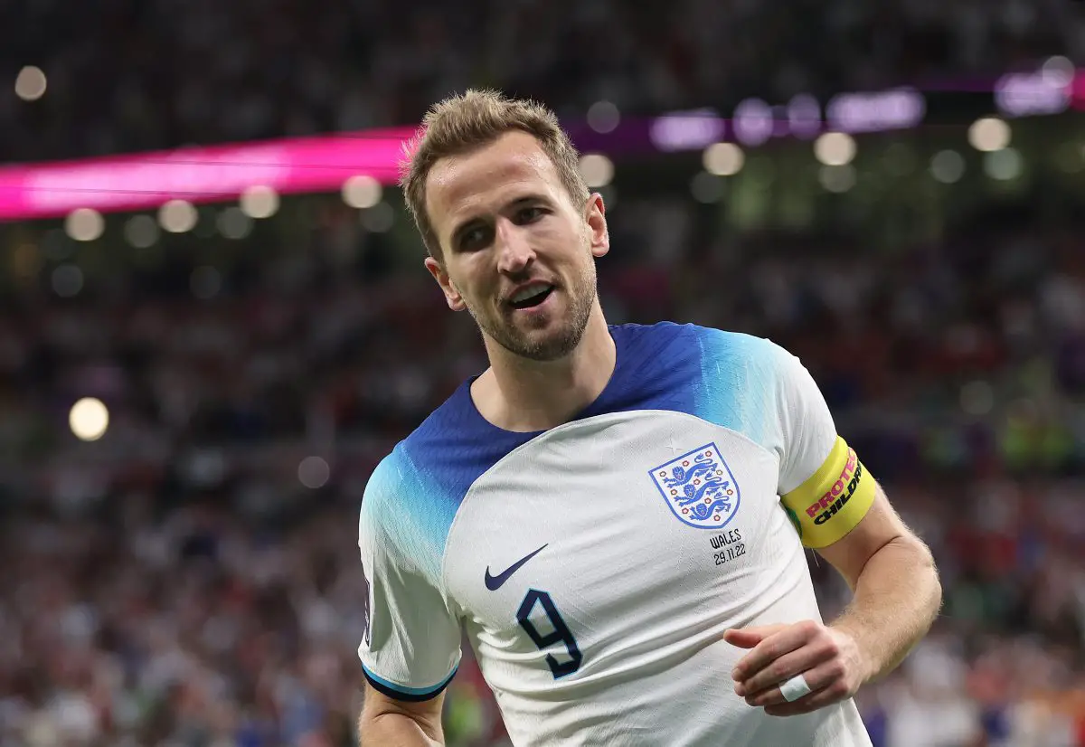 Manchester United eye summer swoop for Tottenham star Harry Kane.   (Photo by Francois Nel/Getty Images)