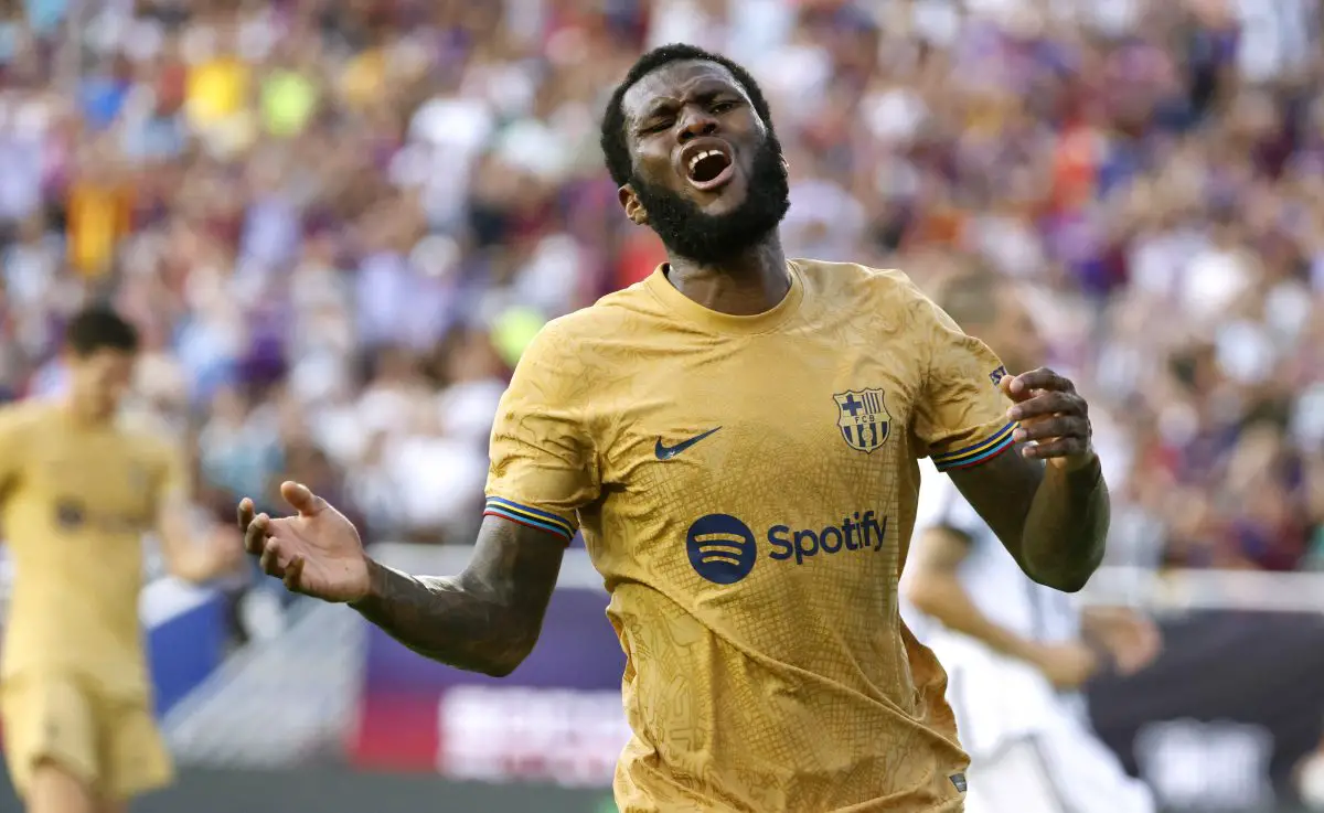 Tottenham, Manchester United and Chelsea are crazy about Barcelona midfielder Franck Kessie. (Photo by Ron Jenkins/Getty Images)