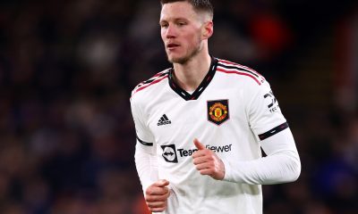 Wout Weghorst of Manchester United during the Premier League match between Crystal Palace and Manchester United at Selhurst Park on January 18, 2023 in London, England. (Photo by Clive Rose/Getty Images)