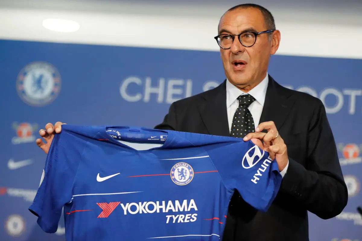 Maurizio Sarri replaced Antonio Conte at Chelsea. 