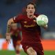Nicolo Zaniolo of AS Roma chases the ball during the UEFA Europa Conference League group C match between AS Roma and Zorya Lugansk at Stadio Olimpico on November 25, 2021 in Rome, Italy. (Photo by Paolo Bruno/Getty Images)