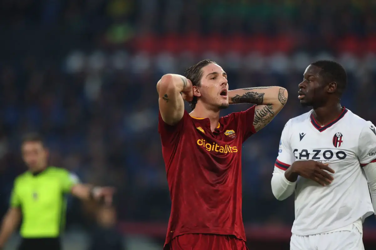 AS Roma playmaker Nicolo Zaniolo prefers move to AC Milan over Tottenham Hotspur.