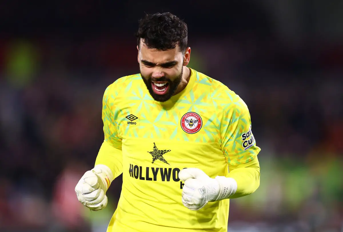 Tottenham Hotspur feel £20 million is a fair price for Brentford shot-stopper David Raya.