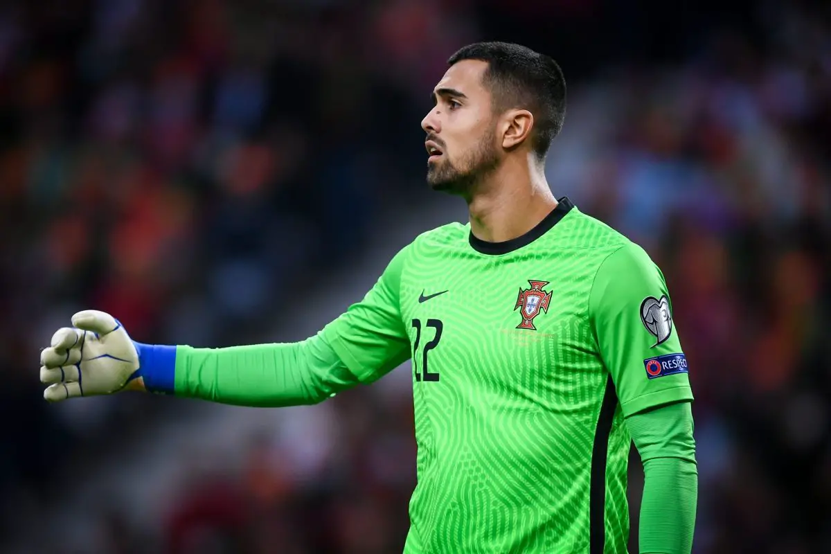 Tottenham Hotspur face competition from Manchester United and Chelsea for Portuguese goalie Diogo Costa. (GETTY Images)