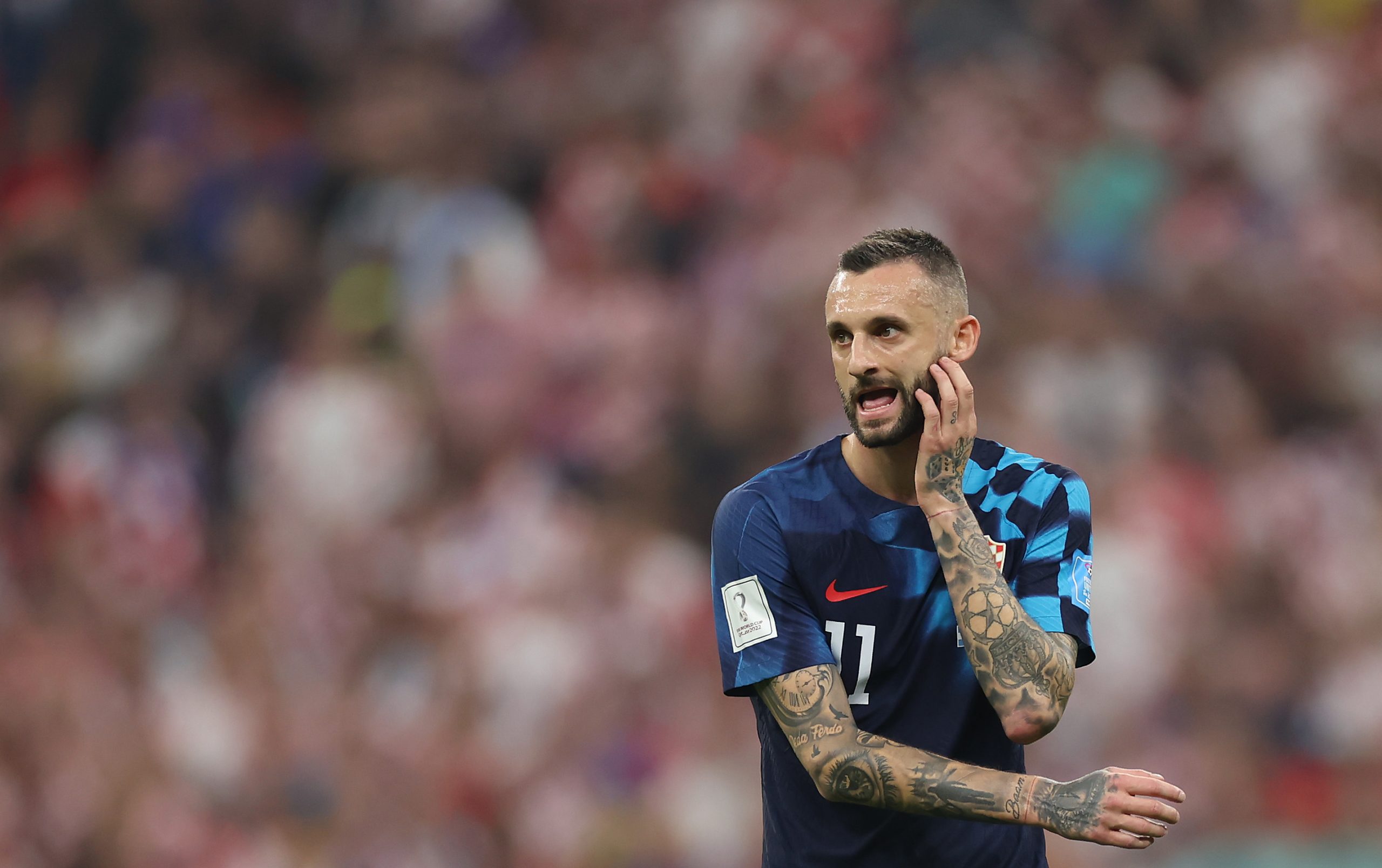 Marcelo Brozovic of Croatia finished as a runner-up at the 2018 FIFA World Cup.