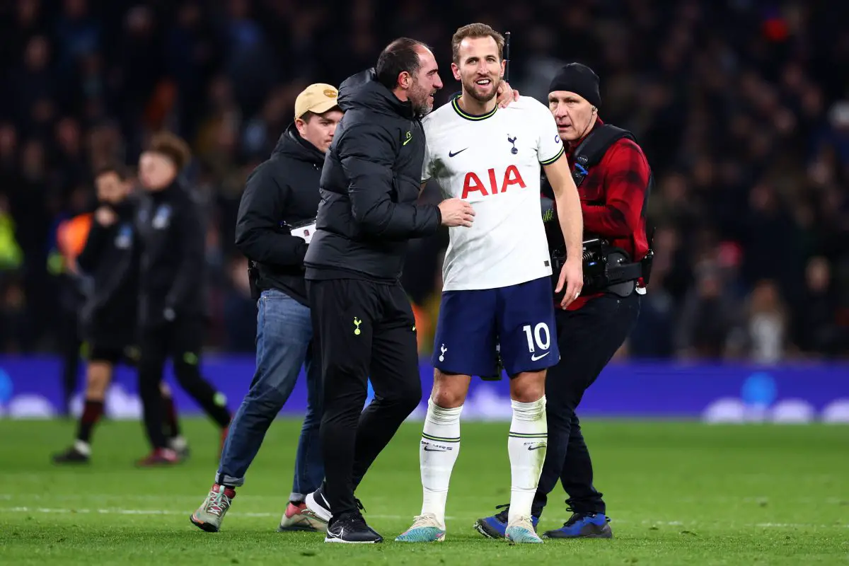 Sky Sports reporter Melissa Reddy says what could make Harry Kane stay at Tottenham Hotspur.  (Photo by Clive Rose/Getty Images)