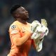 Andre Onana of FC Internazionale looks on.