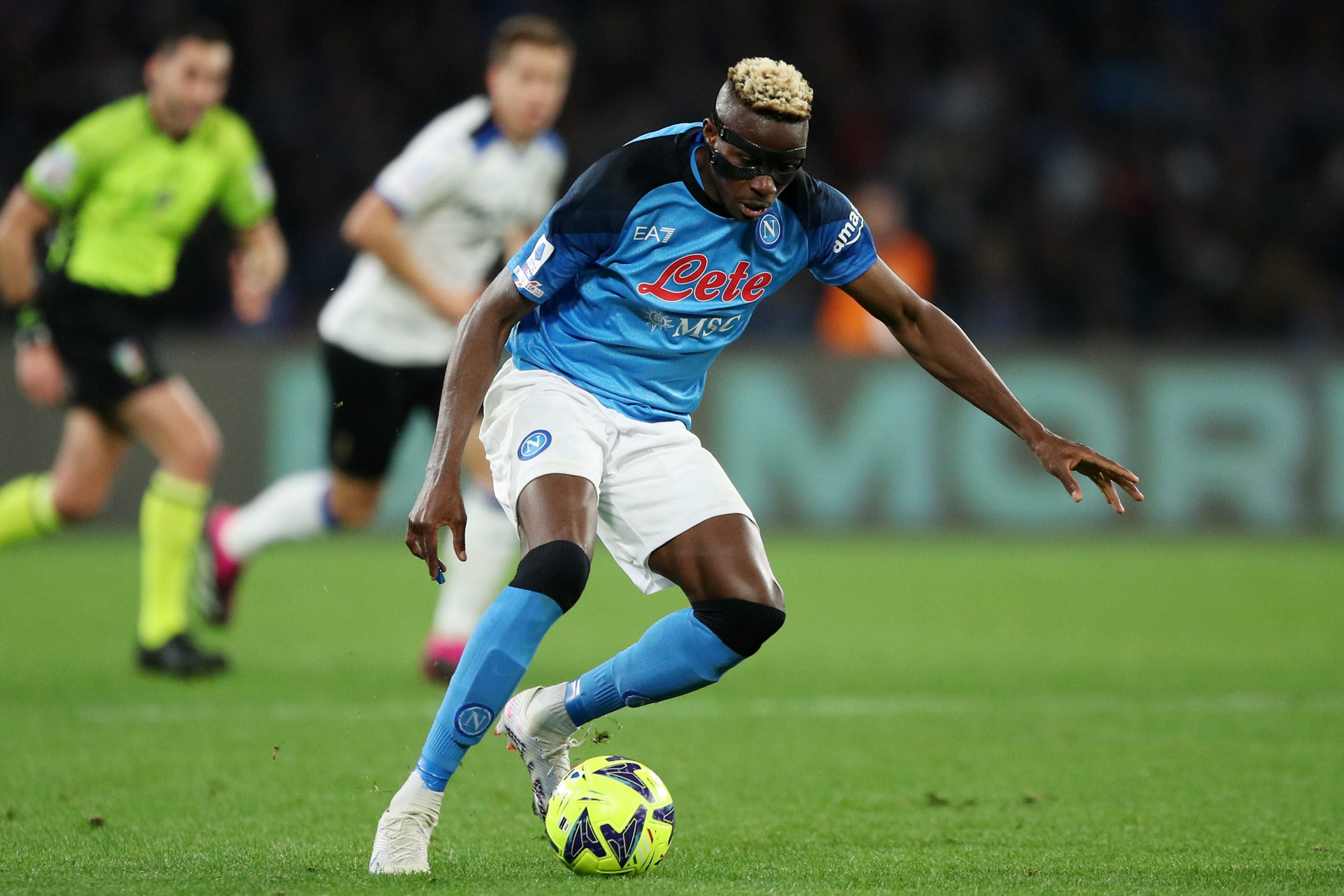 Victor Osimhen of SSC Napoli.