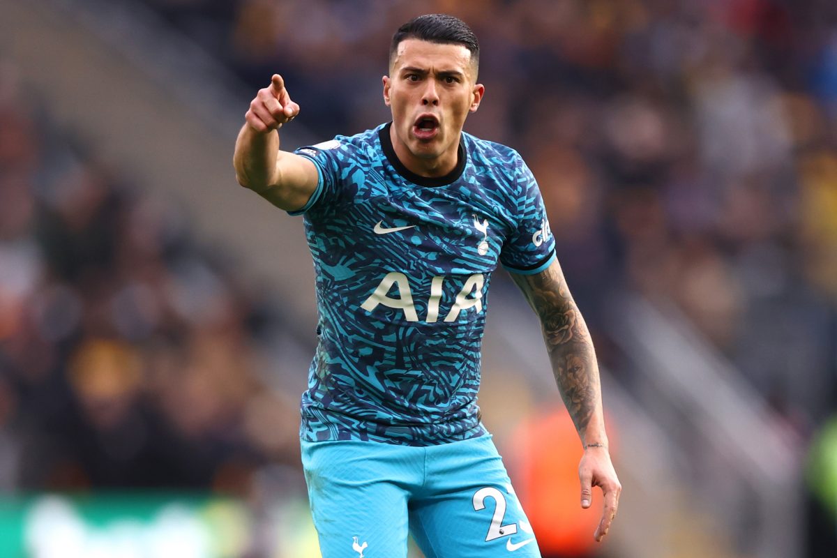 Barcelona interested in signing Tottenham star Pedro Porro. (Photo by Naomi Baker/Getty Images)