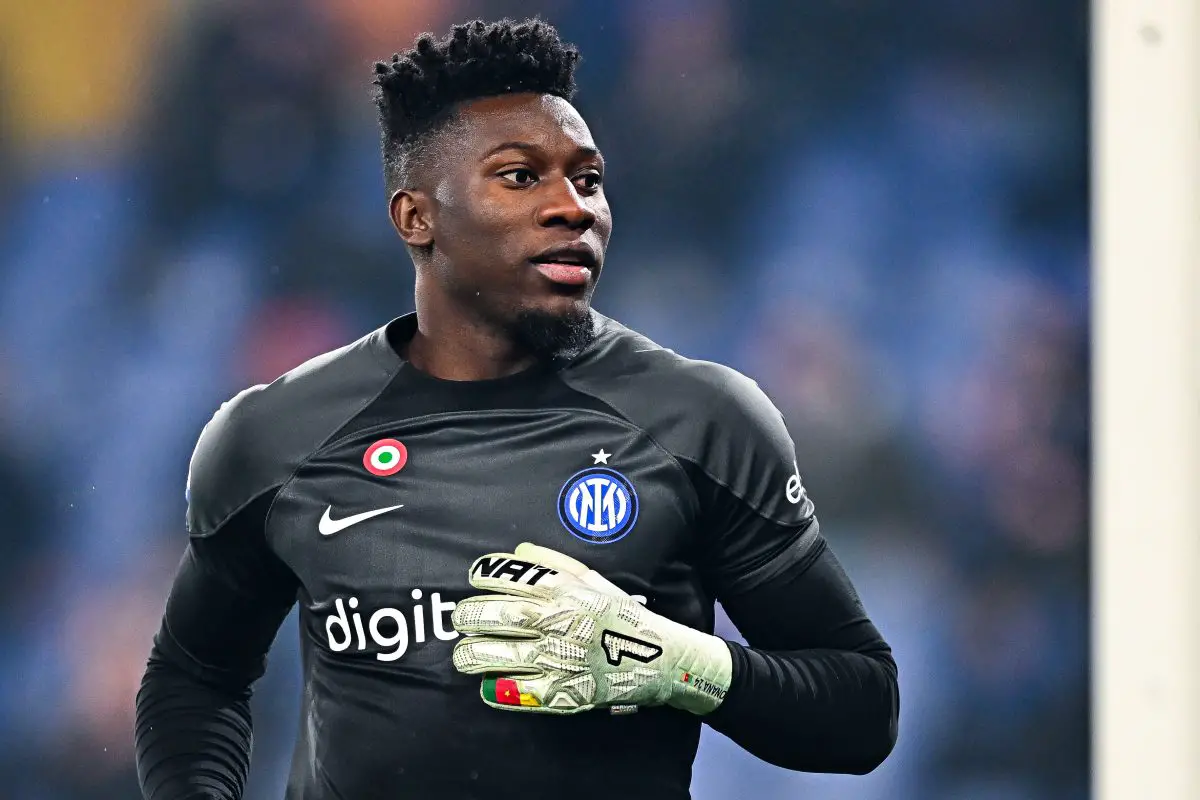 Chelsea and Tottenham make contact for Inter Milan star Andre Onana. 