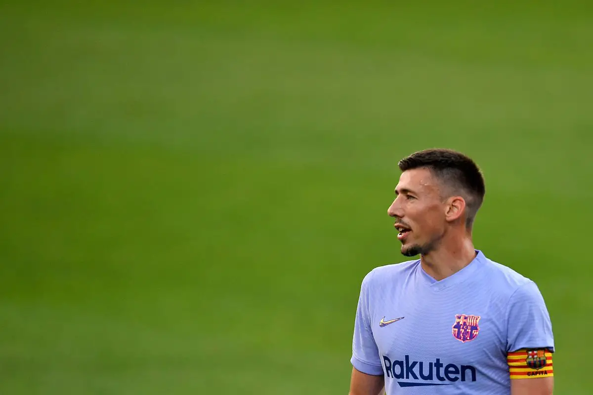 Tottenham are planning a €5 million bid for Barcelona star Clement Lenglet. (Photo by PAU BARRENA/AFP via Getty Images)
