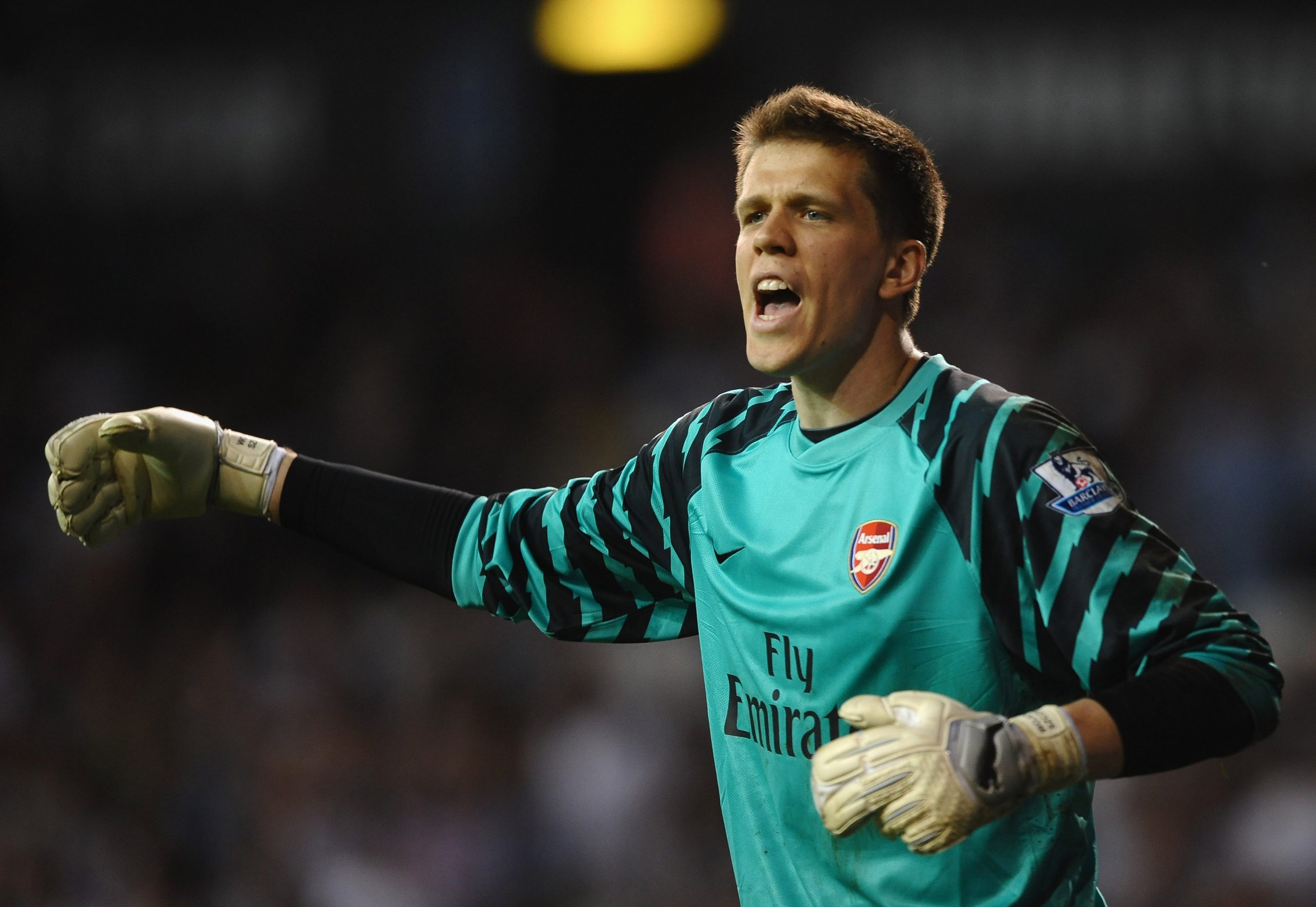 Wojciech Szczesny in action against Tottenham Hotspur during his time at Arsenal. (Photo by Laurence Griffiths/Getty Images)