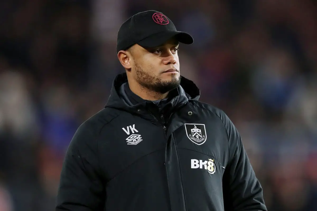 Vincent Kompany is the leading contender for the Tottenham Hotspur job.  (Photo by Charlotte Tattersall/Getty Images)