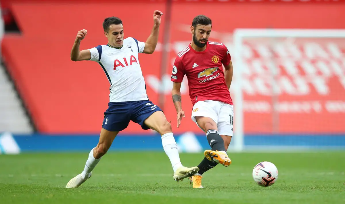 Sergio Reguilon played for Manchester United before departing for Brentford