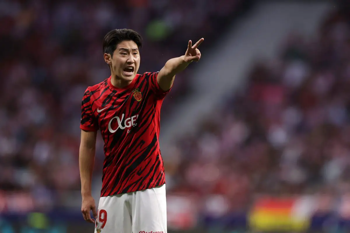 Tottenham Hotspur want RCD Mallorca star Lee Kang-in. (Photo by Gonzalo Arroyo Moreno/Getty Images)