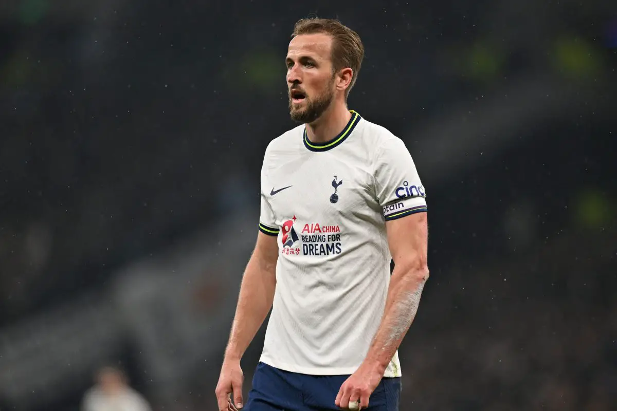 Real Madrid have advantage in pursuit of Tottenham star Harry Kane . (Photo by GLYN KIRK/AFP via Getty Images)