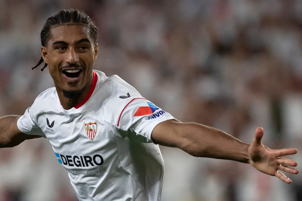 Sevilla's Loic Bade is in the crosshairs of Tottenham and Newcastle United (Photo by JORGE GUERRERO/AFP via Getty Images)