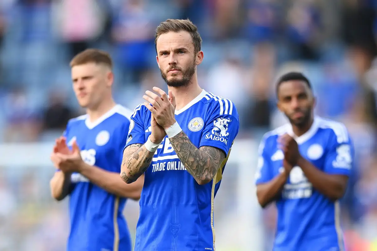 James Maddison of Leicester City has been linked with Tottenham Hotspur.