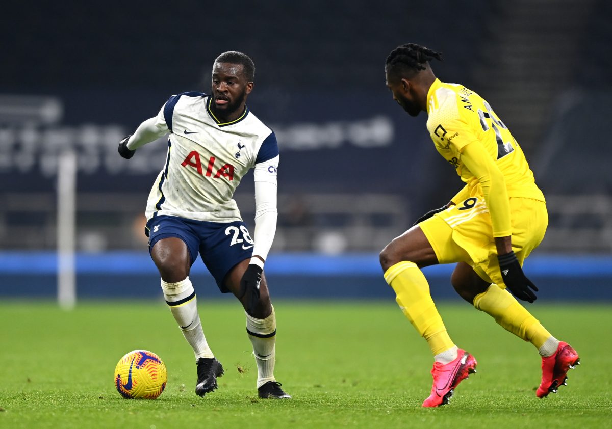 Tanguy NDombele of Tottenham Hotspur is now teammates with Frank Anguissa at Napoli.