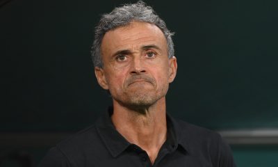 Spanish manager Luis Enrique.