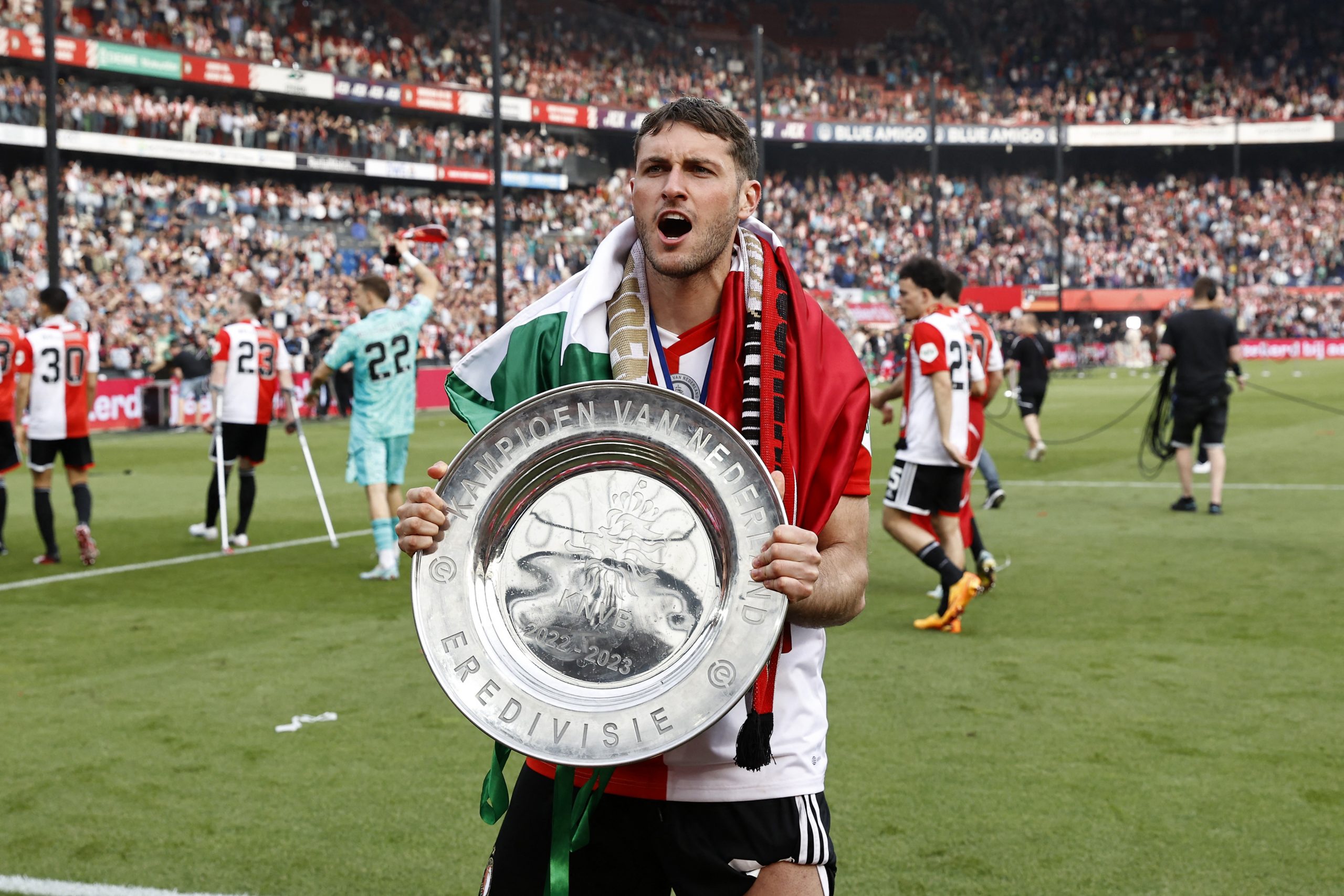 Santiago Gimenez of Feyenoord.