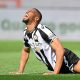 Beto of Udinese Calcio reacts after a missed chance.