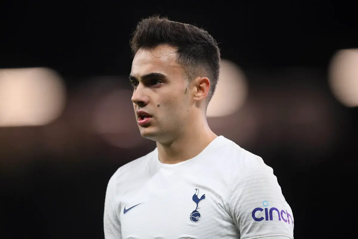 Sergio Reguilon of Spurs is linked with a summer exit.