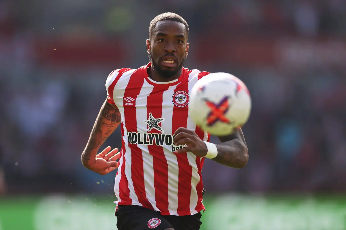 Brentford's Ivan Toney is a brilliant striker who can score and create for his team in the final third. (Photo by Ryan Pierse/Getty Images)