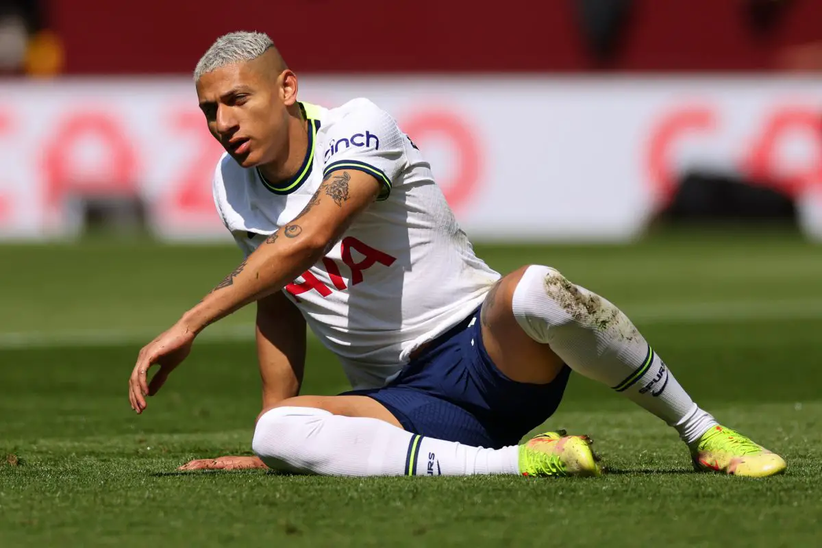 Craig Burley urges Tottenham Hotspur to replace Richarlison in attack. 