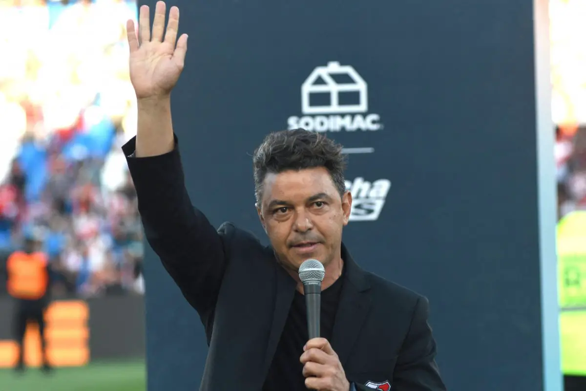 Marcelo Gallardo is an option for the Tottenham manager's job. (Photo by ANDRES LARROVERE/AFP via Getty Images)