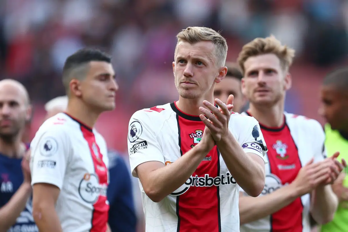 Arsenal and Tottenham Hotspur are interested in Southampton midfielder James Ward-Prowse. 