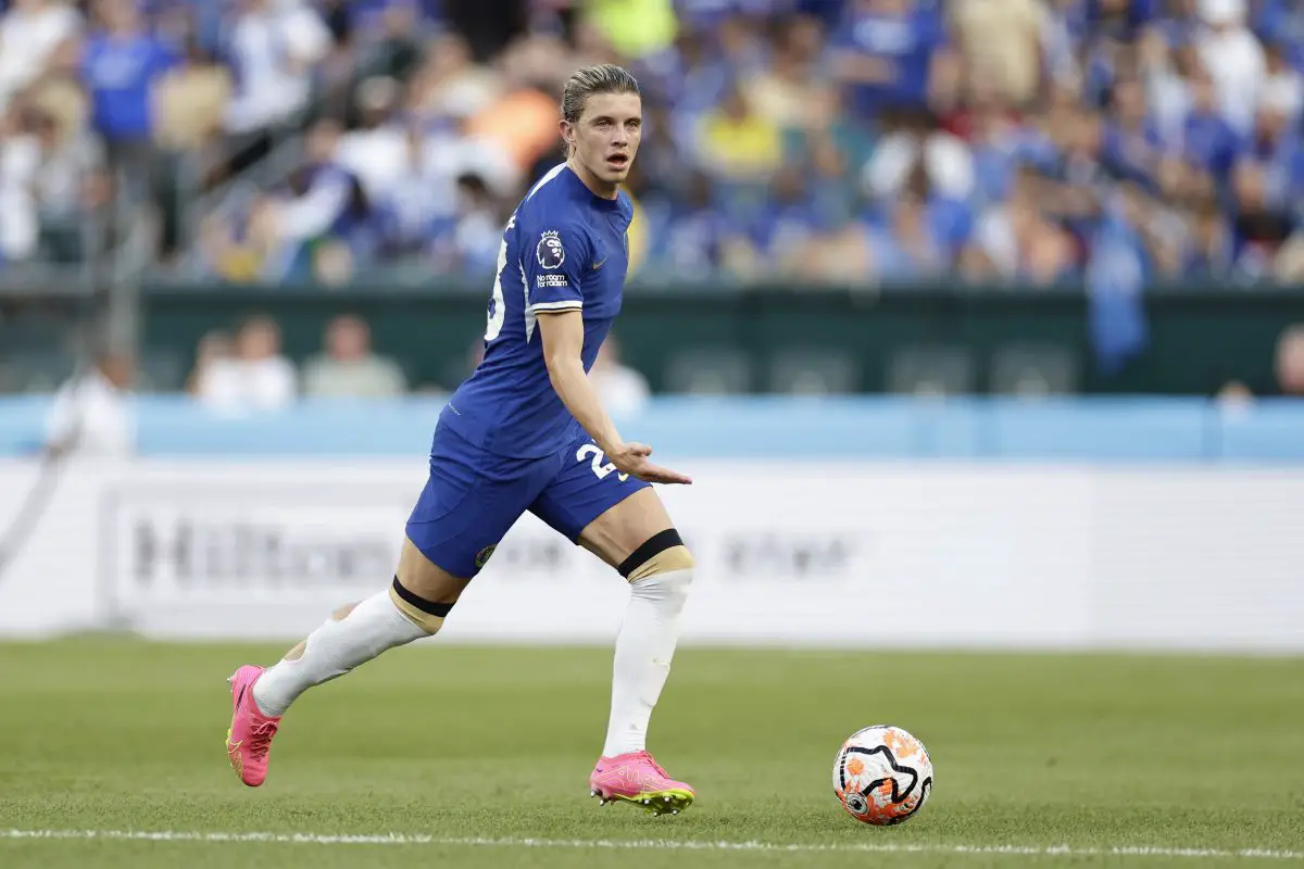 Rudy Galetti confirms Tottenham would bid for Conor Gallagher if Pierre-Emile Hojbjerg leaves.  (Photo by Adam Hunger/Getty Images)