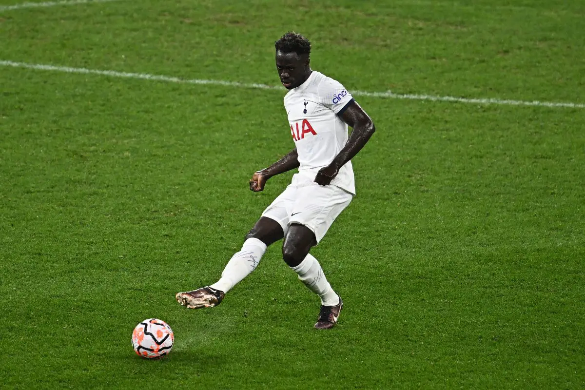 Nottingham Forest are interested in a move for Tottenham star Davinson Sanchez.  (Photo by Daniel Carson/Getty Images)