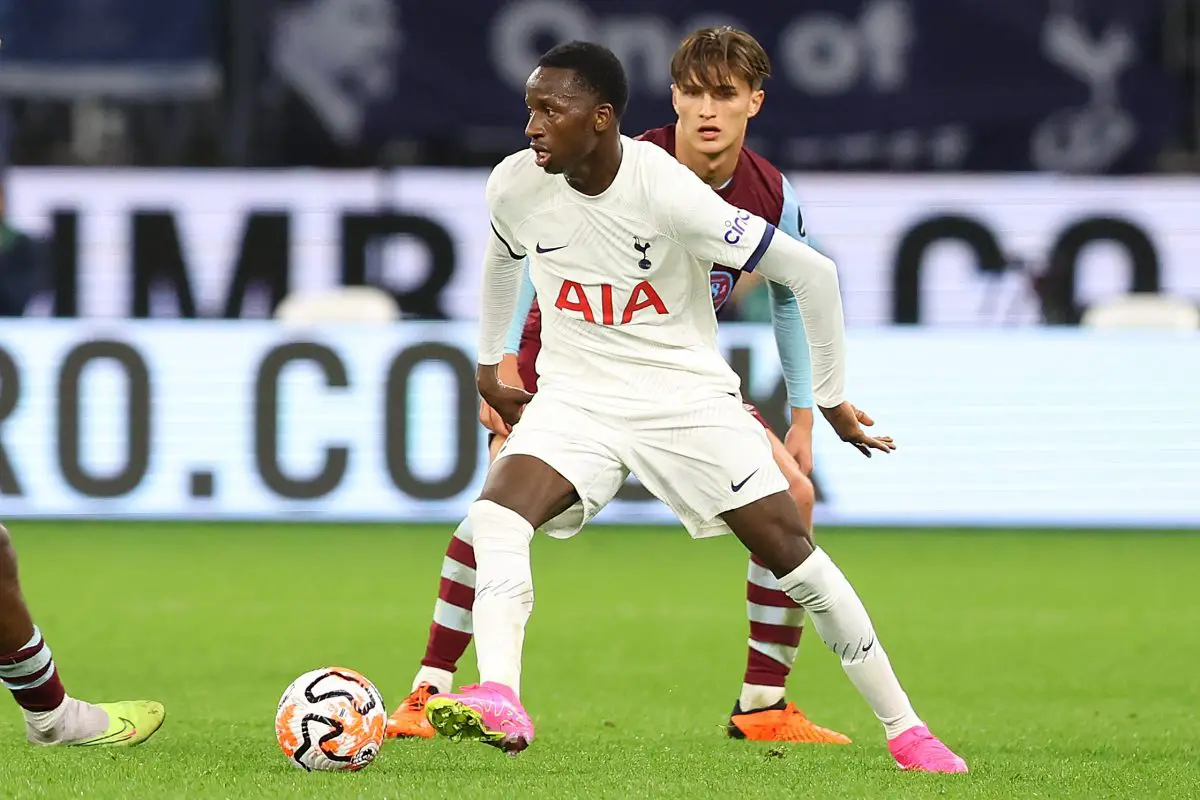 Tottenham Hotspur have labelled Pape Matar Sarr as their star boy.