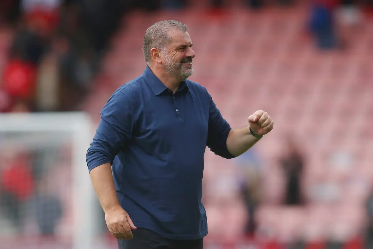 Tottenham Hotspur manager Ange Postecoglou looks to be ignorant of Destiny Udogie's mistake after the 3-2 win over Brentford in the PL. 