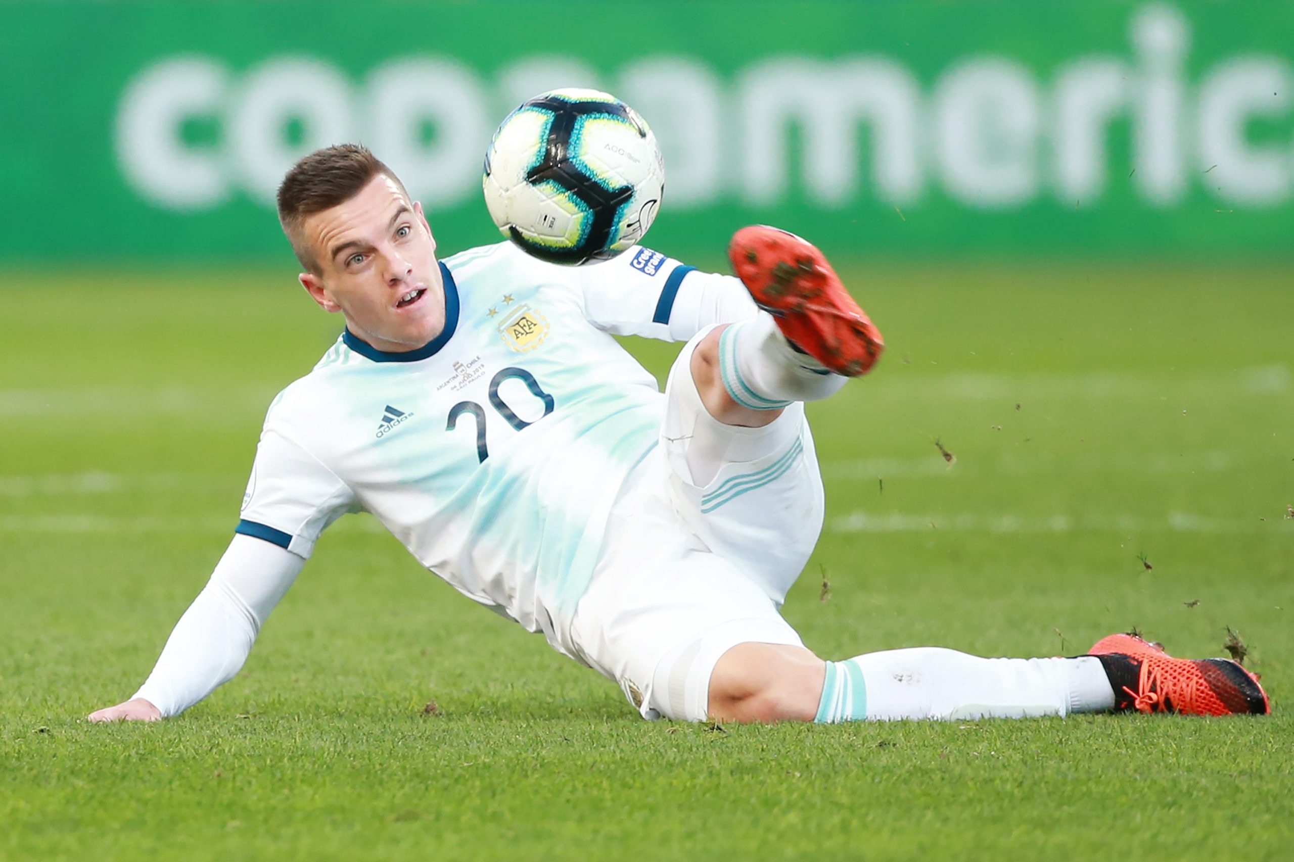 Giovani Lo Celso shows off new Argentina Kit ahead of Copa America 2024